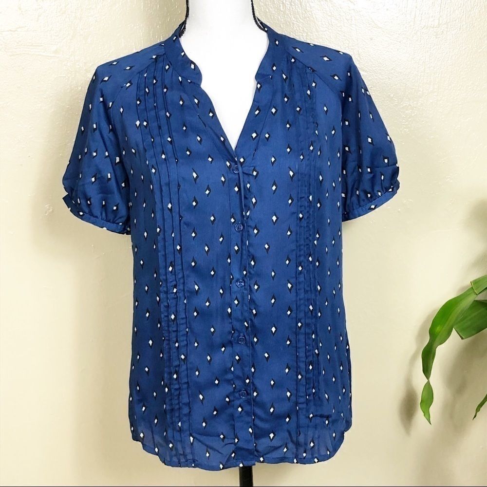 French Connection | Diamond Print Top